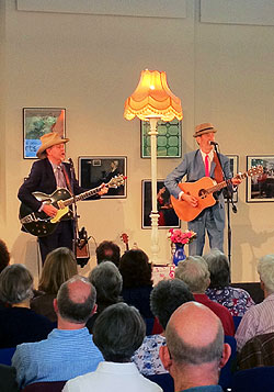 Hank & Brad at Frome festival.  Photo Credit: Nigel White