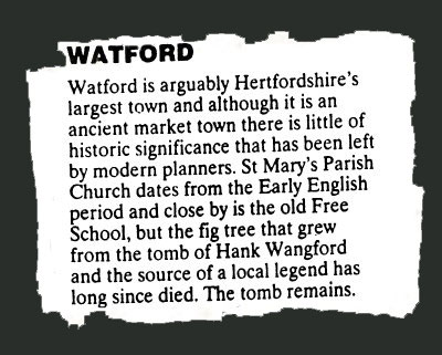 Watford Tourist Guide